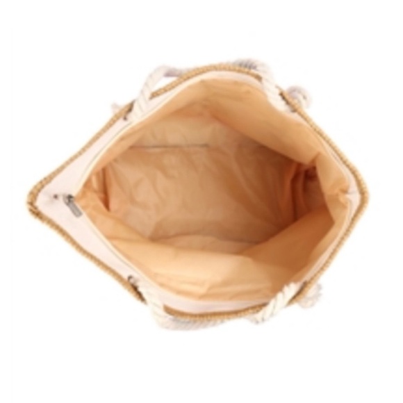 💝Boutique~Tie-Dye Canvas Tote Bag - Pink and Blue - Picture 2 of 2